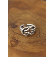 Düğüm Model Metal Ayarlanabilir Erkek Yüzük - TJ-EY452