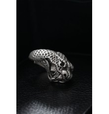 Ayarlanabilir Yılan Model Erkek Yüzük - TJ-EY505