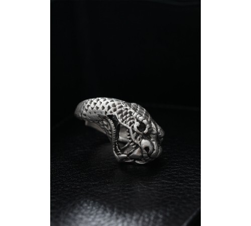 Ayarlanabilir Yılan Model Erkek Yüzük - TJ-EY505