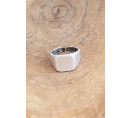 Gümüş Renk Erkek Yüzük - TJ-EY543