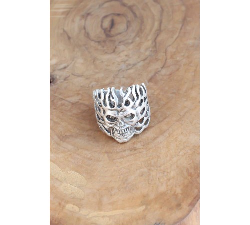 Kuru Kafa Model Ayarlanabilir Erkek Yüzük - TJ-EY544