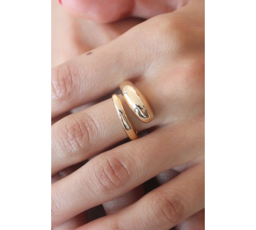 Gold Renk Kadın Yüzük - TJ-BYK2493