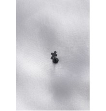 316L Cerrahi Çelik Siyah Renk Tragus Piercing - TJ-PR1151