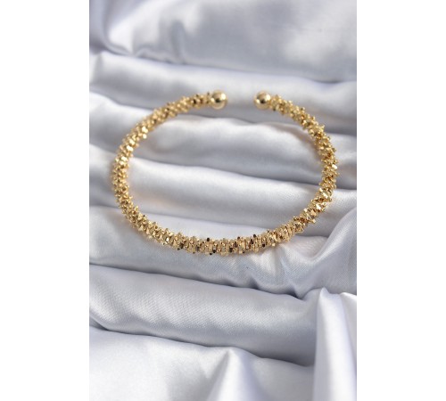 316L Çelik Gold Renk Kadın Bileklik - TJ-BB5643