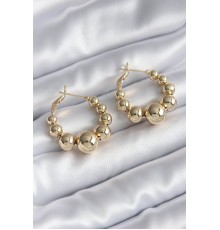 Pirinç Gold Renk Kadın Küpe - TJ-BKP8263