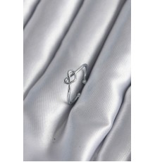 Gümüş Renk Düğüm Kalp Model Kadın Yüzük - TJ-BYK2946