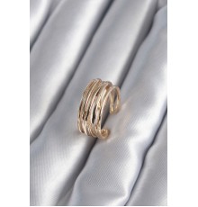 Gold Renk Ayarlanabilir Kadın Yüzük - TJ-BYK2947