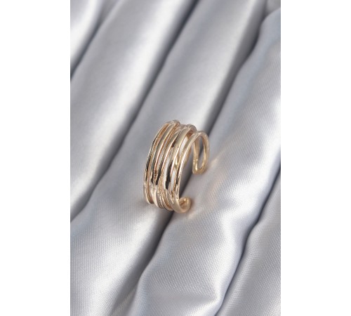 Gold Renk Ayarlanabilir Kadın Yüzük - TJ-BYK2947