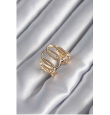 Gold Renk Ayarlanabilir Kadın Yüzük - TJ-BYK2949