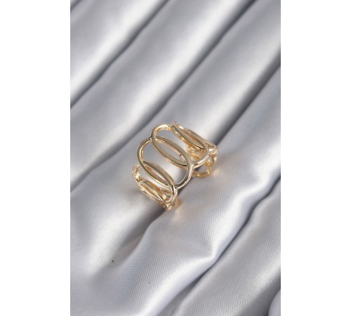 Gold Renk Ayarlanabilir Kadın Yüzük - TJ-BYK2949