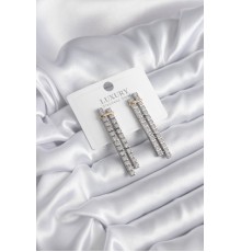 VIP Seri Zirkon Taşlı Su Yolu Kadın Küpe - TJ-BKP8331