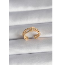 Pirinç Gold Renk Kadın Yüzük - TJ-BYK3029