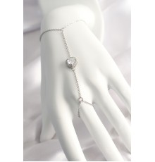 316L Çelik Gümüş Renk Kalp Model Şahmeran - TJ-SN550