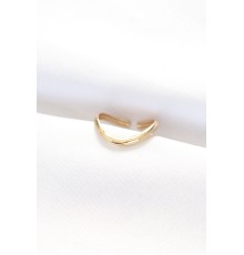 Yassı Gold Renk Ayarlanabilir Yüzük - TJ-BYK3101