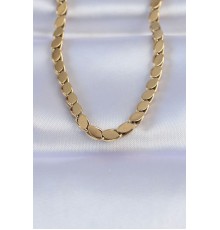 316L Çelik Gold Renk Arpa Model Kolye - TJ-BKO8748