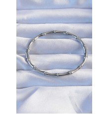 316L Çelik Gümüş Renk Kemik Model Bileklik - TJ-BB6391