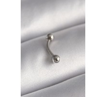 316L Çelik Gümüş Renk Topçuk Model Piercing - TJ-PR1363