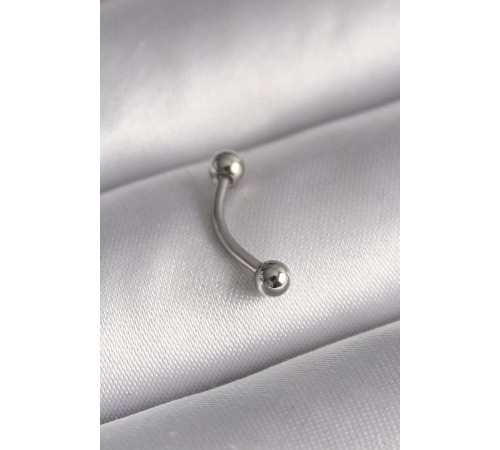 316L Çelik Gümüş Renk Topçuk Model Piercing - TJ-PR1365