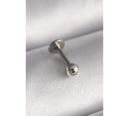 316L Çelik Gümüş Renk Topçuk Piercing - TJ-PR1368