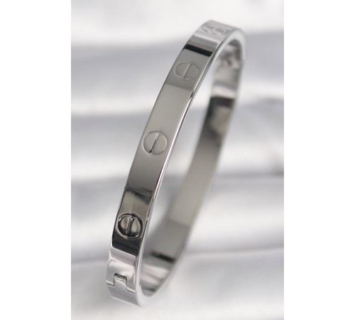 316L Çelik Gümüş Renk Model Kadın Bilezik - TJ-BB6736