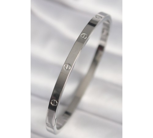 316L Çelik Gümüş Renk Model Kadın Bileklik - TJ-BB6738