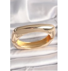 Pirinç Gold Renk Kare Model Kadın Kelpeçe - TJ-BB6860