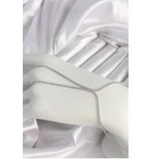 Pirinç Gümüş Renk Su Yolu Zirkon Taşlı Kadın Şahmeran - TJ-SN614