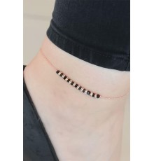 Siyah Miyuki Taşlı Hal Hal - TJ-HH845-KS