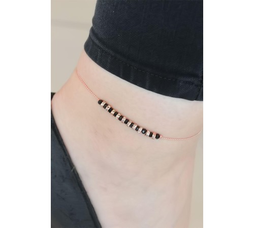 Siyah Miyuki Taşlı Hal Hal - TJ-HH845-KS