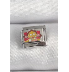 316L Çelik Gümüş Renk Renkli Çocuk İşlemeli Nomination Charm - TJ-BC1388