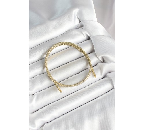 Mıknatıslı Gold Renk Sarmal Kadın Bileklik - TJ-BB6970