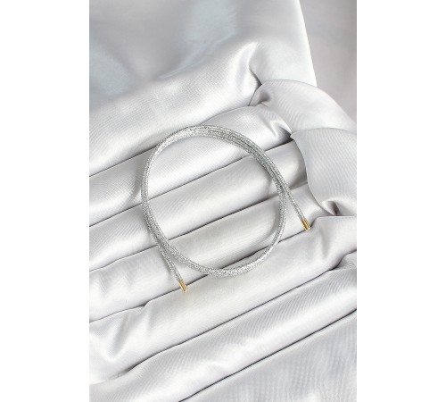 Mıknatıslı Gümüş Renk Sarmal Kadın Bileklik - TJ-BB6974