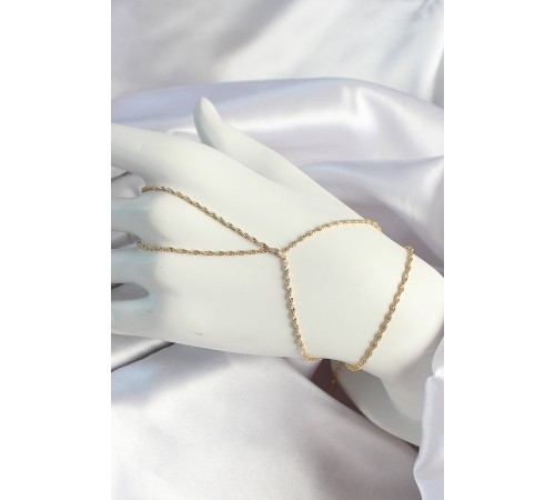 Pirinç Gold Renk Burgulu Şahmeran - TJ-SN636