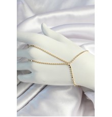 Pirinç Gold Renk Ezme Zincir Şahmeran - TJ-SN642