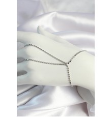 Pirinç Gümüş Renk Ezme Zincirli Şahmeran - TJ-SN649