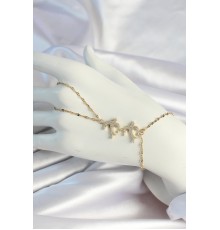 316L Çelik Zincirli Gold Renk Kuş Figürlü Şahmeran - TJ-SN661