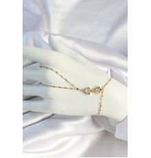 316L Çelik Zincirli Gold Renk Yıldız Şahmeran - TJ-SN663