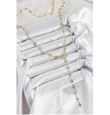 Pirinç Gold Renk Yıldızlı Kadın Y Kolye - TJ-BKO10301