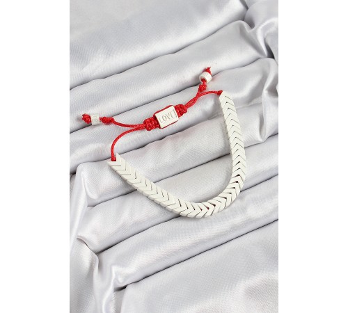 Pirinç Asansörlü Beyaz Juju Kadın Bileklik - TJ-BB7189