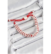 Pirinç Asansörlü Kırmızı Beyaz Juju Kadın Bileklik - TJ-BB7192