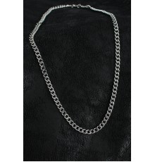 316L Çelik Klasik Zincir Model Gümüş Renk Erkek Kolye - TJ-ERK1388