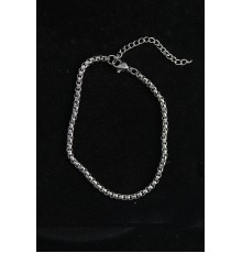 316L Çelik Örgü Model Gümüş Renk Erkek Bileklik - TJ-EB3744