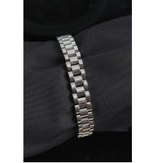 316L Çelik Kordon Model Gümüş Renk Erkek Bileklik - TJ-EB3752