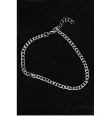 316L Çelik İnce Klasik Model Gümüş Renk Erkek Bileklik - TJ-EB3749