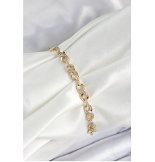 Xuping Pirinç Sonsuzluk Model Gold Renk Kadın Bileklik - TJ-BB7483