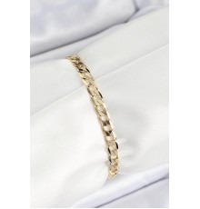 Xuping Pirinç Klasik Ezme Zincir Model Gold Renk Kadın Bileklik - TJ-BB7486