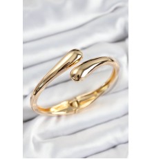 Pirinç Sarmal Model Gold Renk Kadın Kelepçe - TJ-BB7567