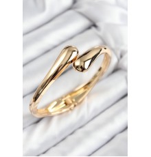 Pirinç Sarmal Model Gold Renk Kadın Kelepçe - TJ-BB7712