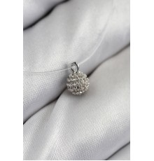 Misineli Topcuk Model Gümüş Renk Hayalet Kolye - TJ-BKO10502