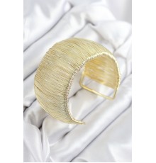 Pirinç Tel Sarma Model Gold Renk Kadın Bileklilk - TJ-BB7893